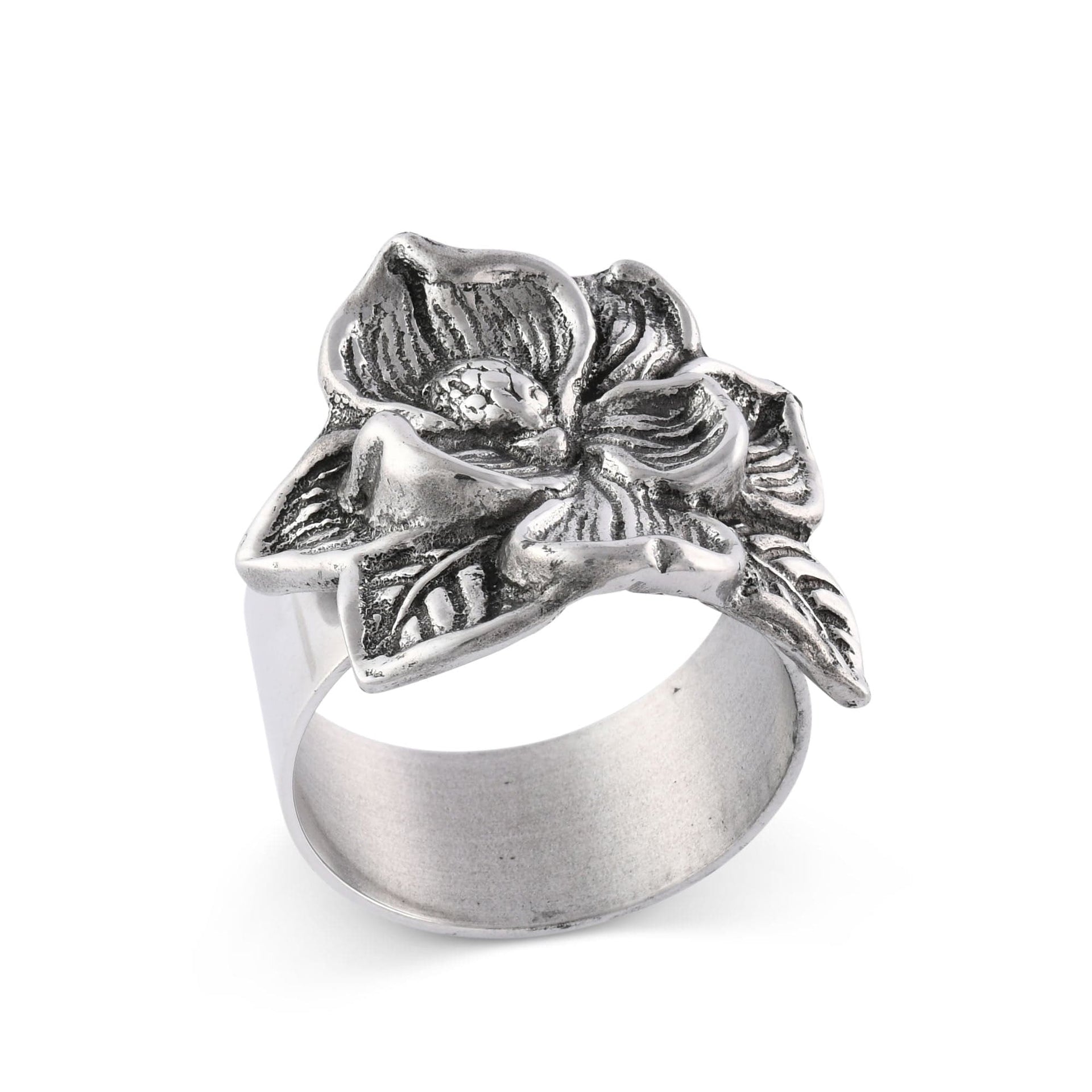 Magnolia Napkin Rings - Set of 4 by Arthur Court Designs