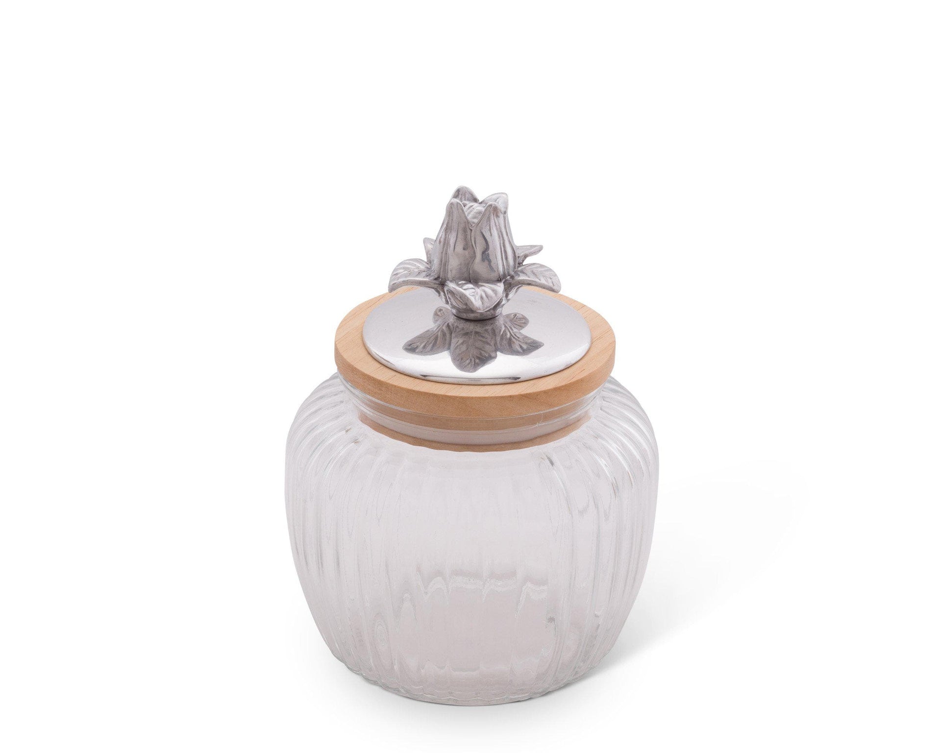 Magnolia Glass Canister by Arthur Court Designs