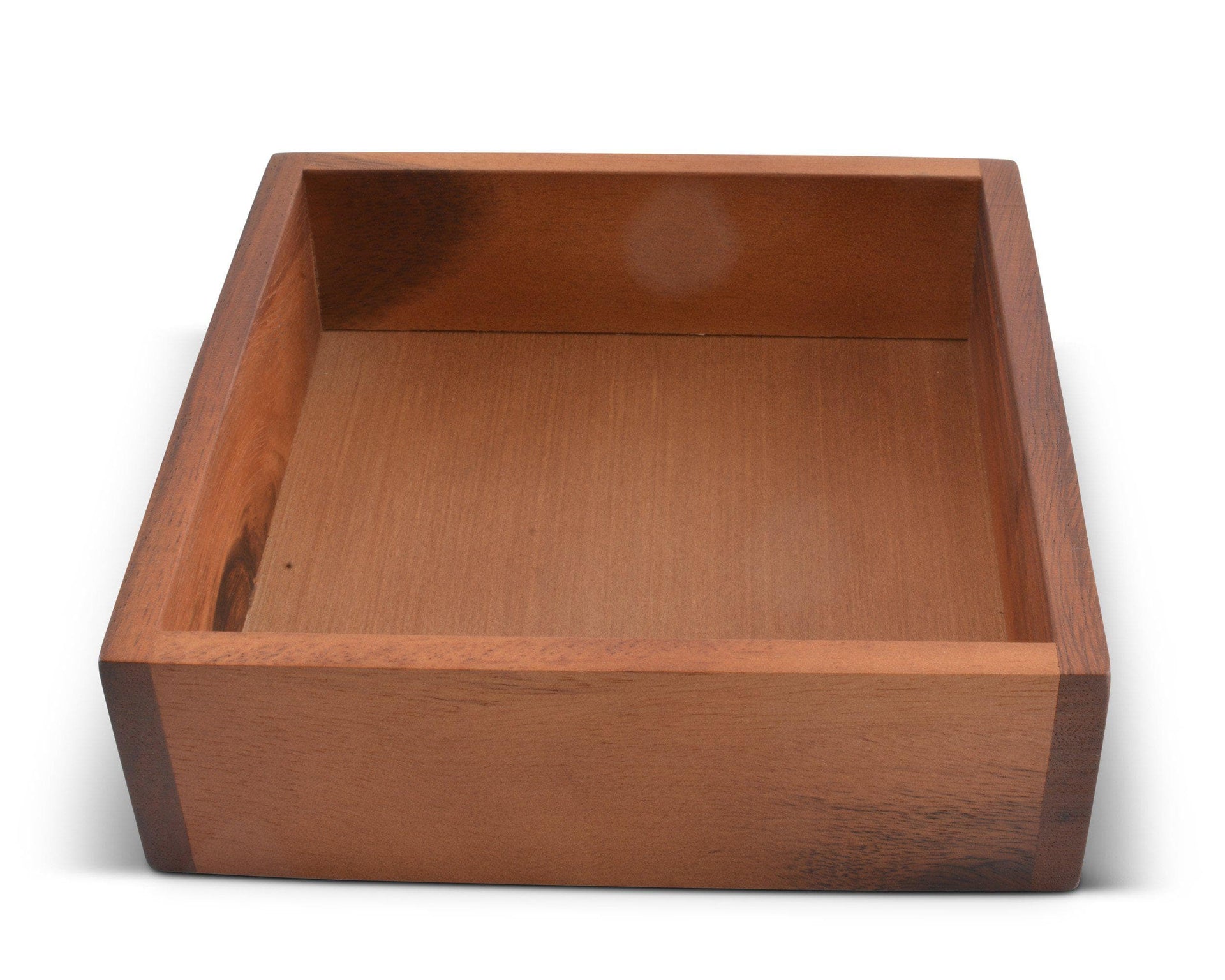 Cocktail Wood Napkin Box by Arthur Court Designs