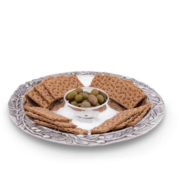 Olive Chip and Dip Set Arthur Court Designs