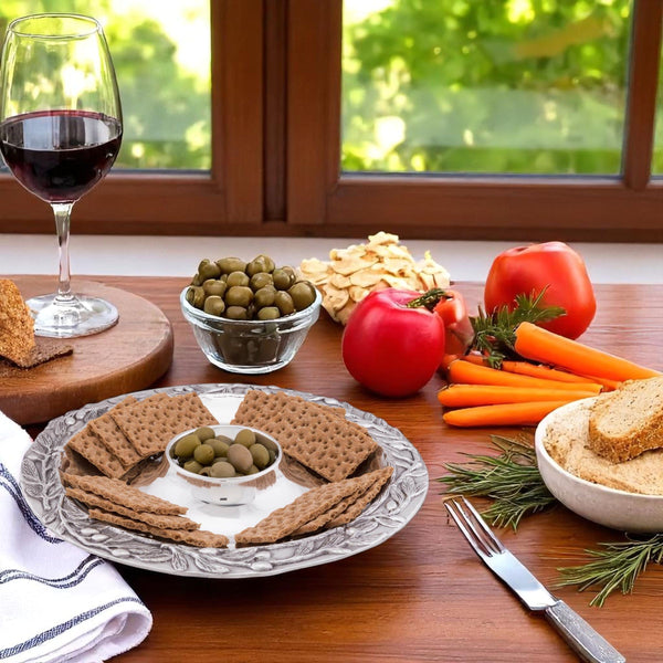 Olive Chip and Dip Set Arthur Court Designs