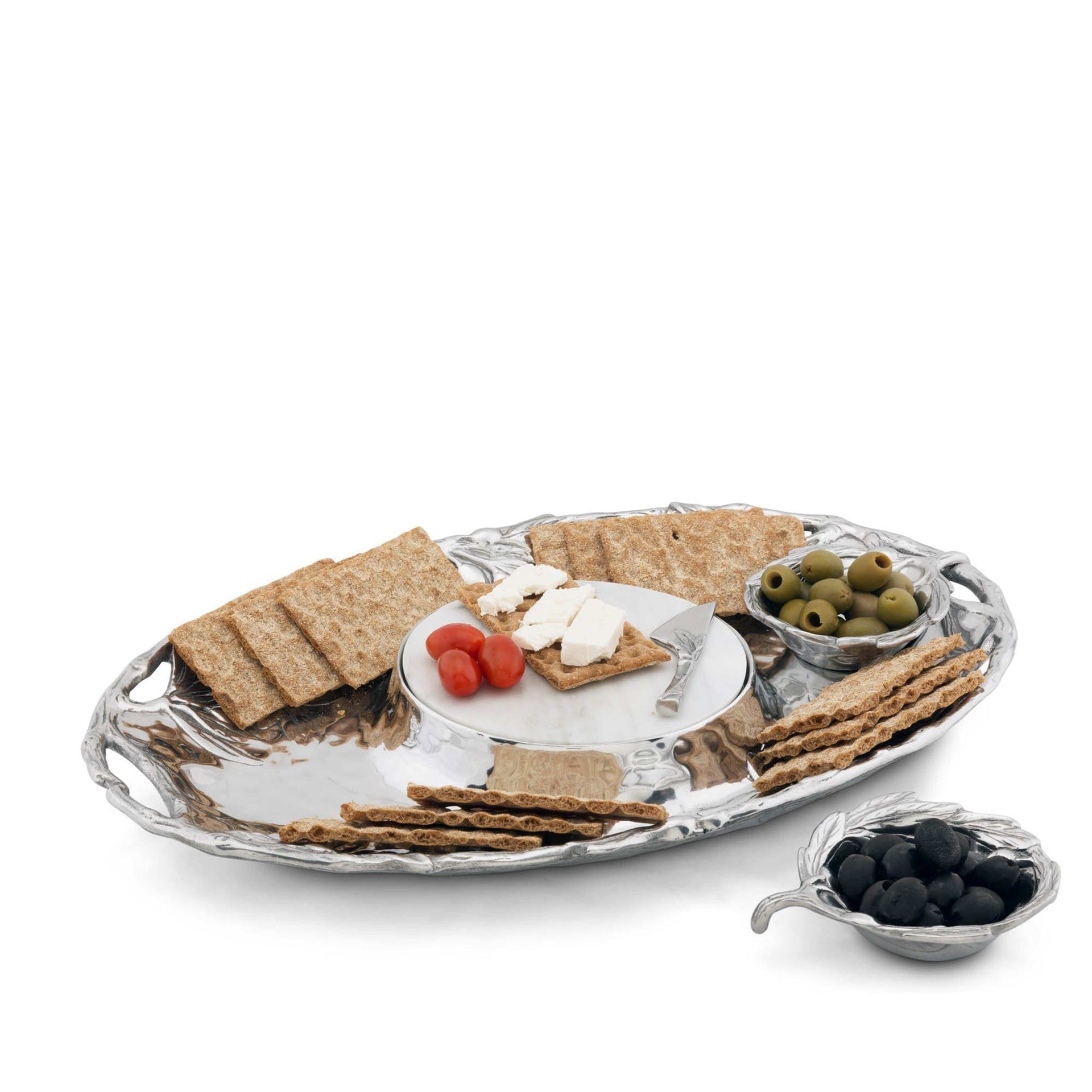 Olive Entertainment Tray Arthur Court Designs