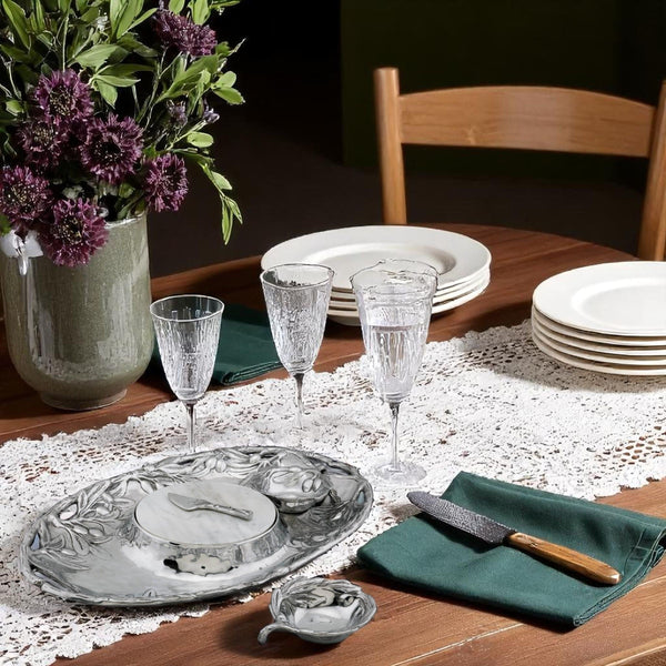 Olive Entertainment Tray Arthur Court Designs