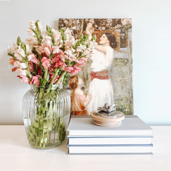 Olive Knob Glass Canisters Arthur Court Designs