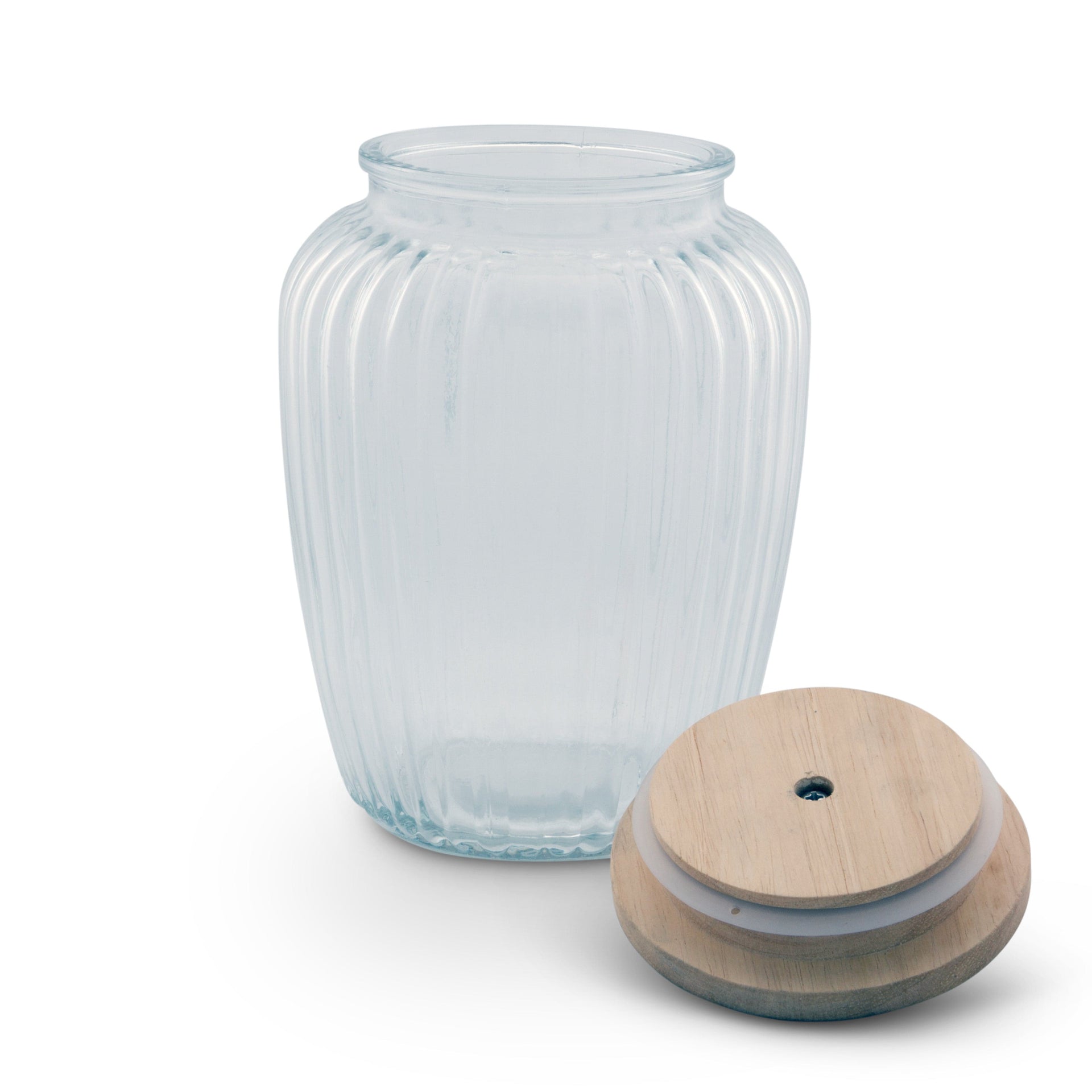 Olive Knob Glass Canisters Arthur Court Designs