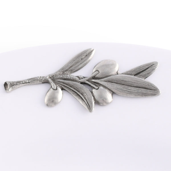 Olive Melamine Lunch Plates - Set of 4 Arthur Court Designs