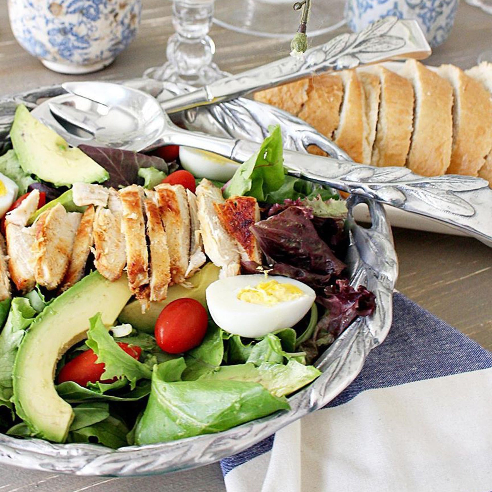 Olive Salad Set Arthur Court Designs