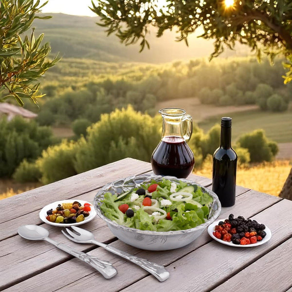 Olive Salad Set Arthur Court Designs