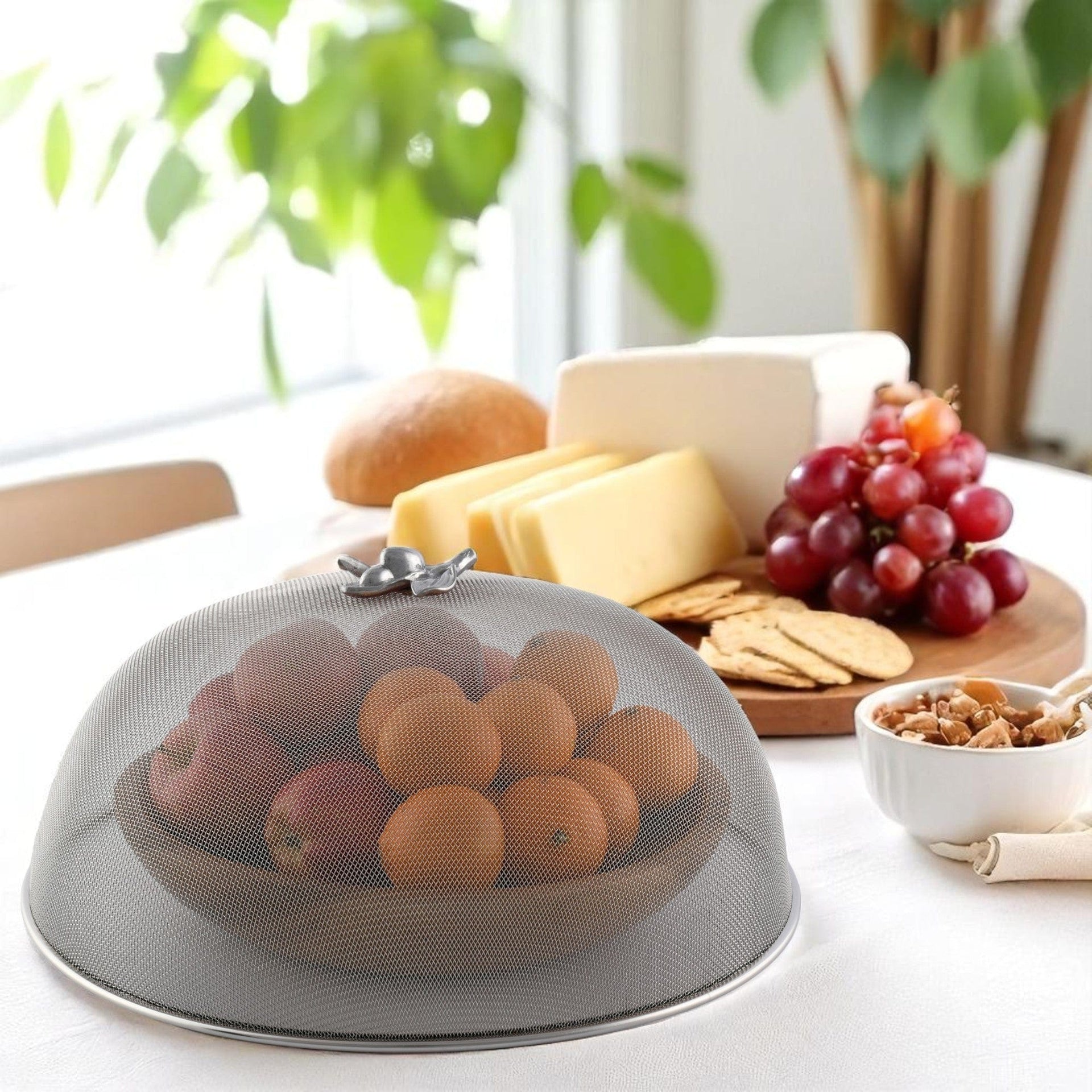 Olive Stainless Mesh Picnic Cover Arthur Court Designs