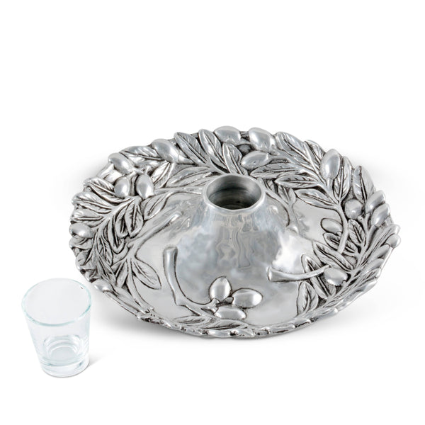 Olive Tidbit tray Arthur Court Designs