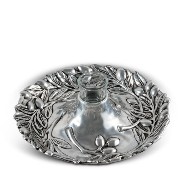 Olive Tidbit tray Arthur Court Designs