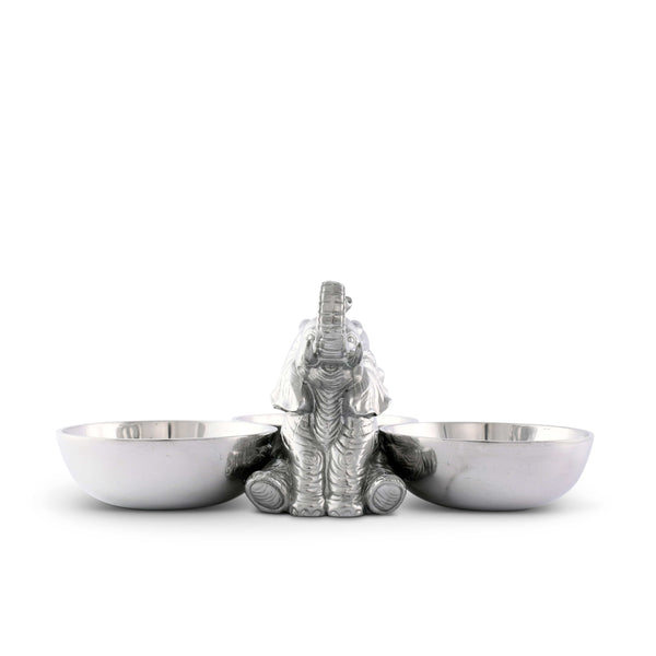 Elephant Three-Bowl Server