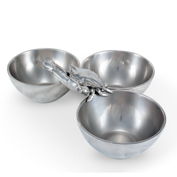 Crab 3-Bowl Bowl