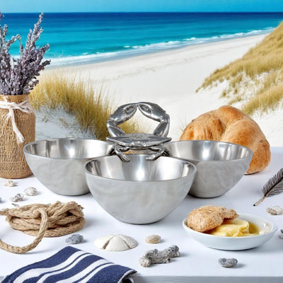 Crab 3-Bowl Bowl