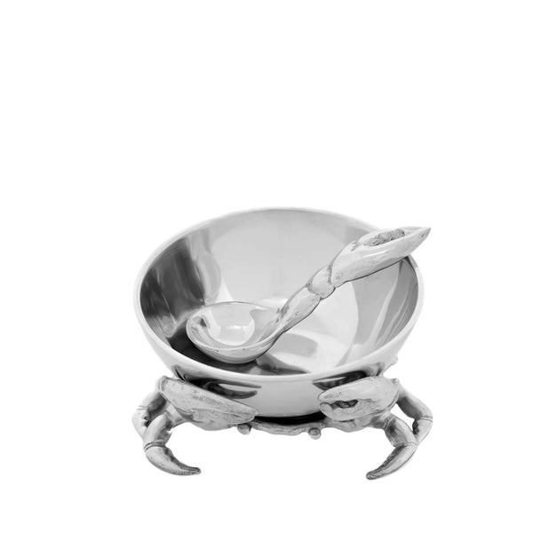 Crab 3-Piece Condiment Set Arthur Court Designs