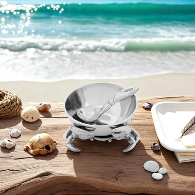 Crab 3-Piece Condiment Set