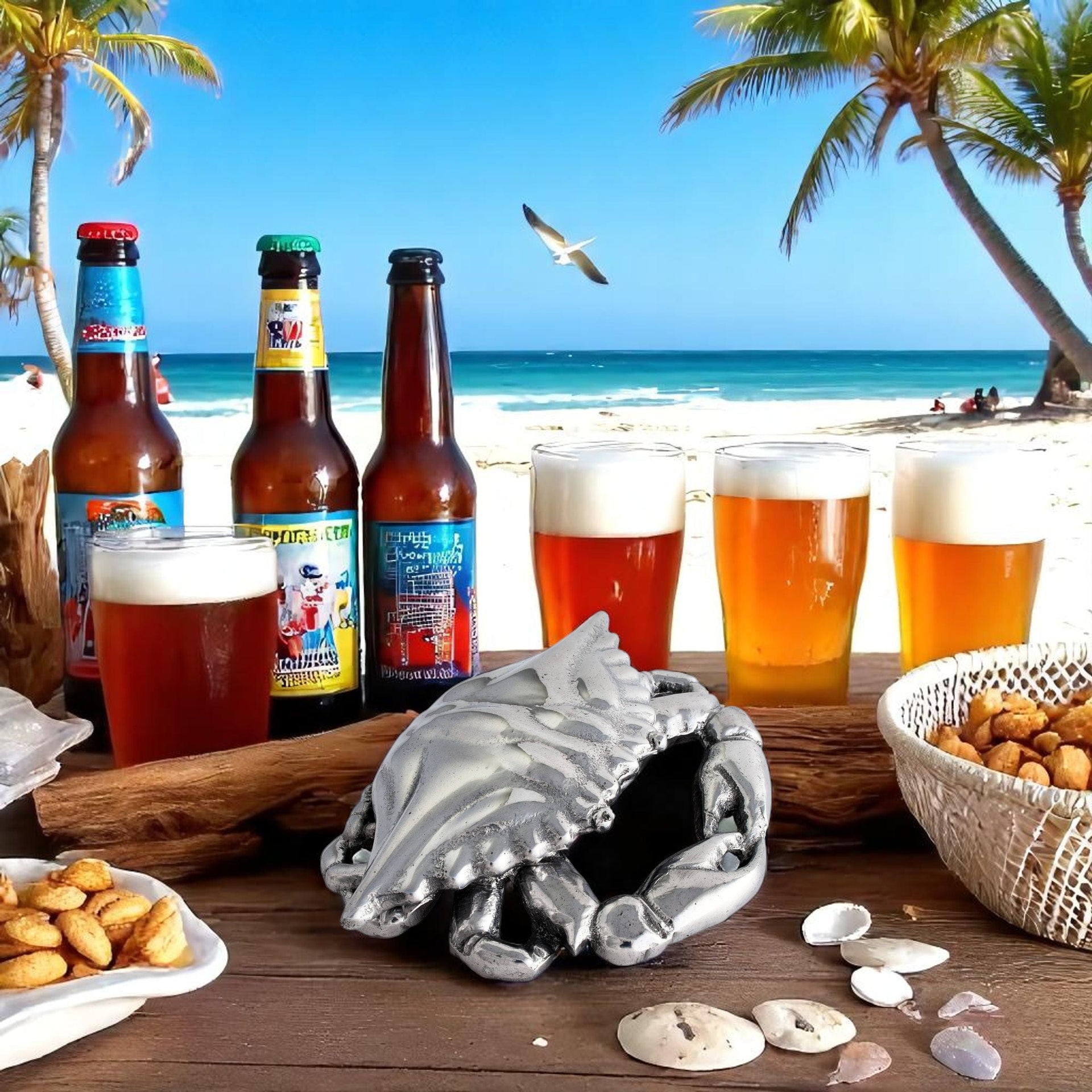 Crab Bottle Opener Arthur Court Designs