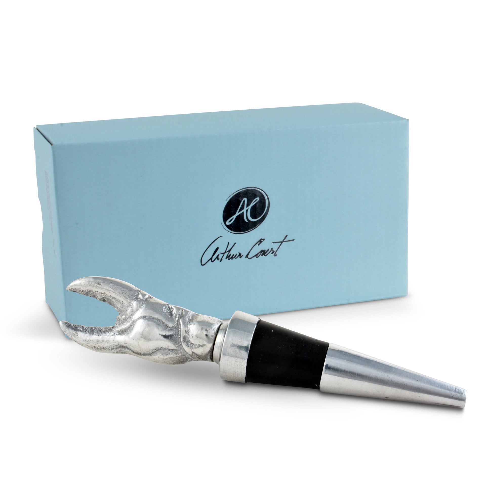 Crab Bottle Stopper Arthur Court Designs