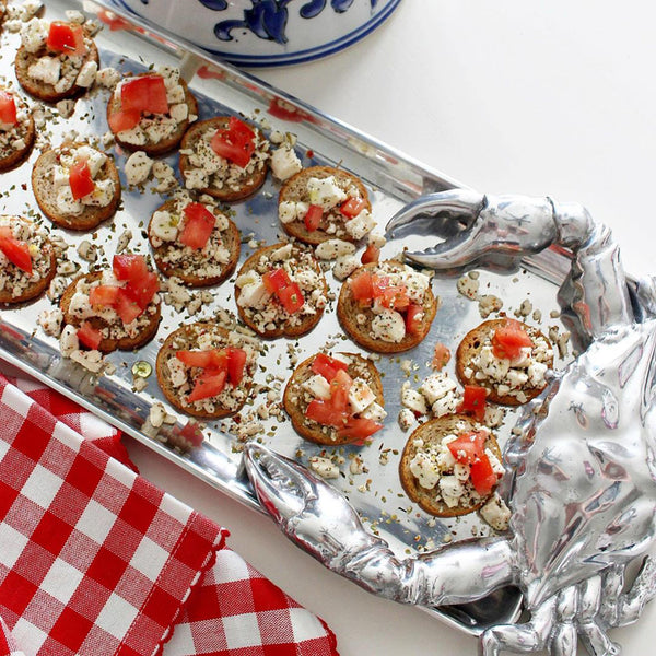 Crab Oblong Tray Arthur Court Designs