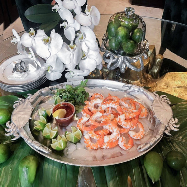 Crab Oval Platter Arthur Court Designs