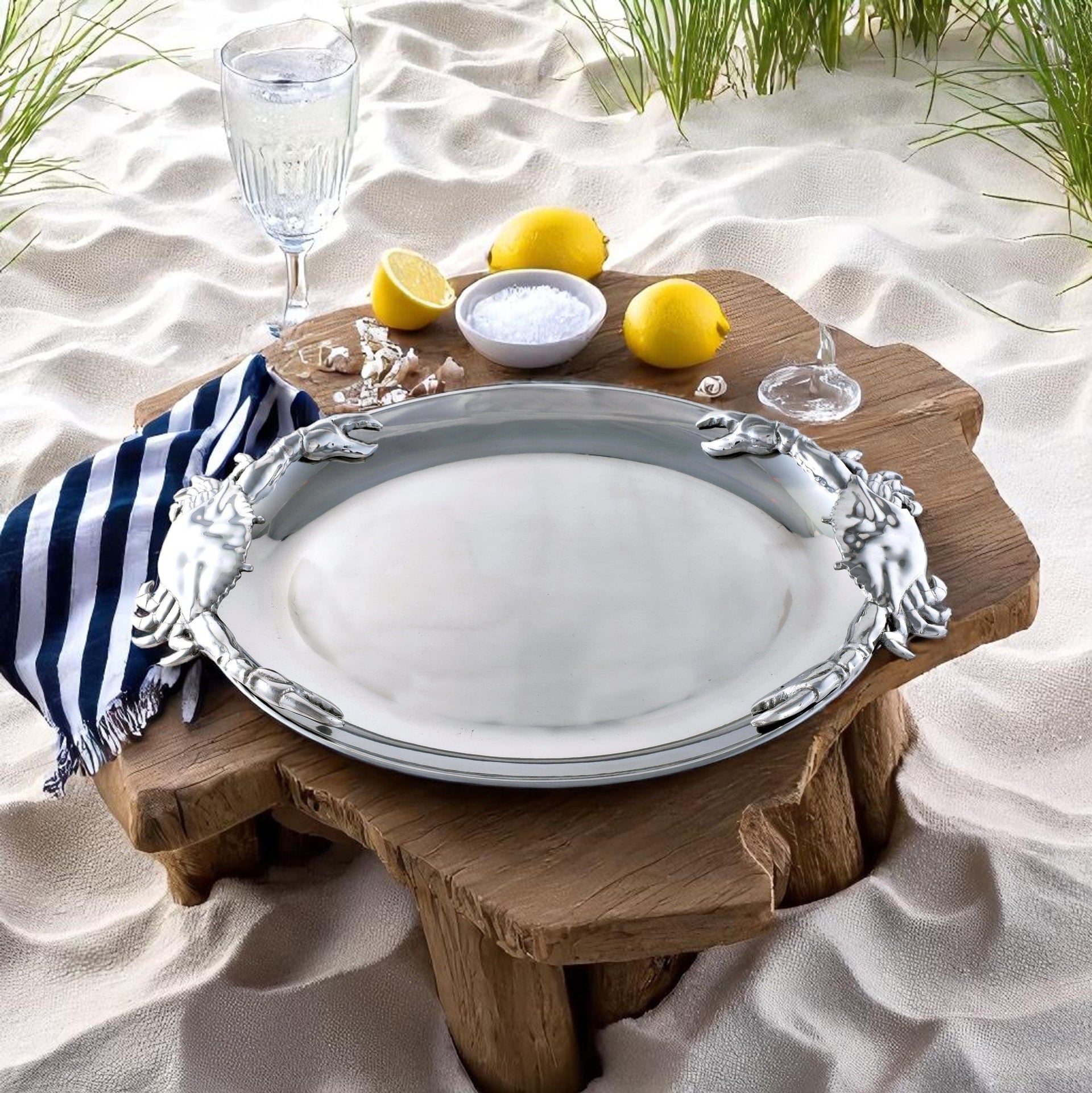 Crab Oval Platter Arthur Court Designs