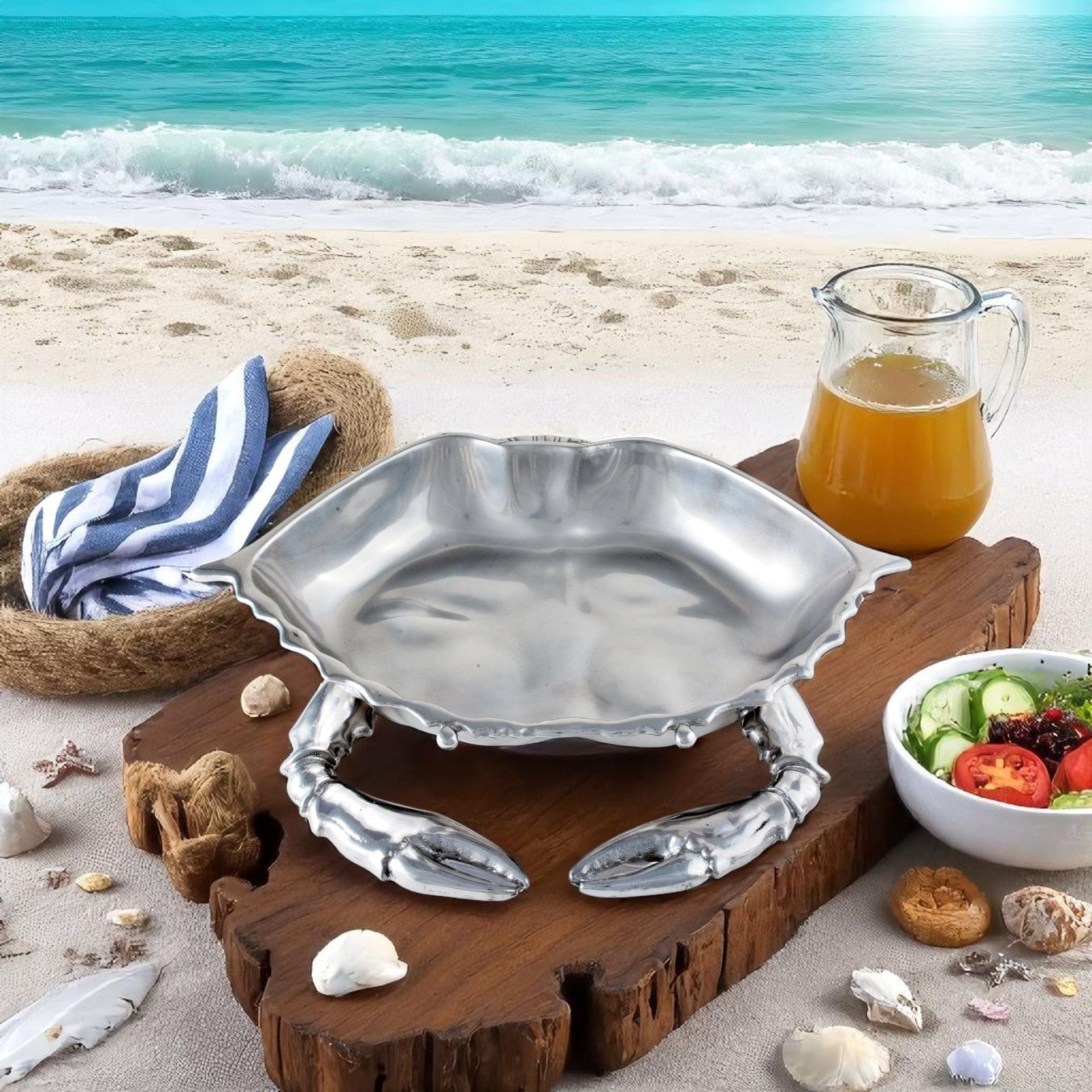 Crab Salad Bowl Arthur Court Designs