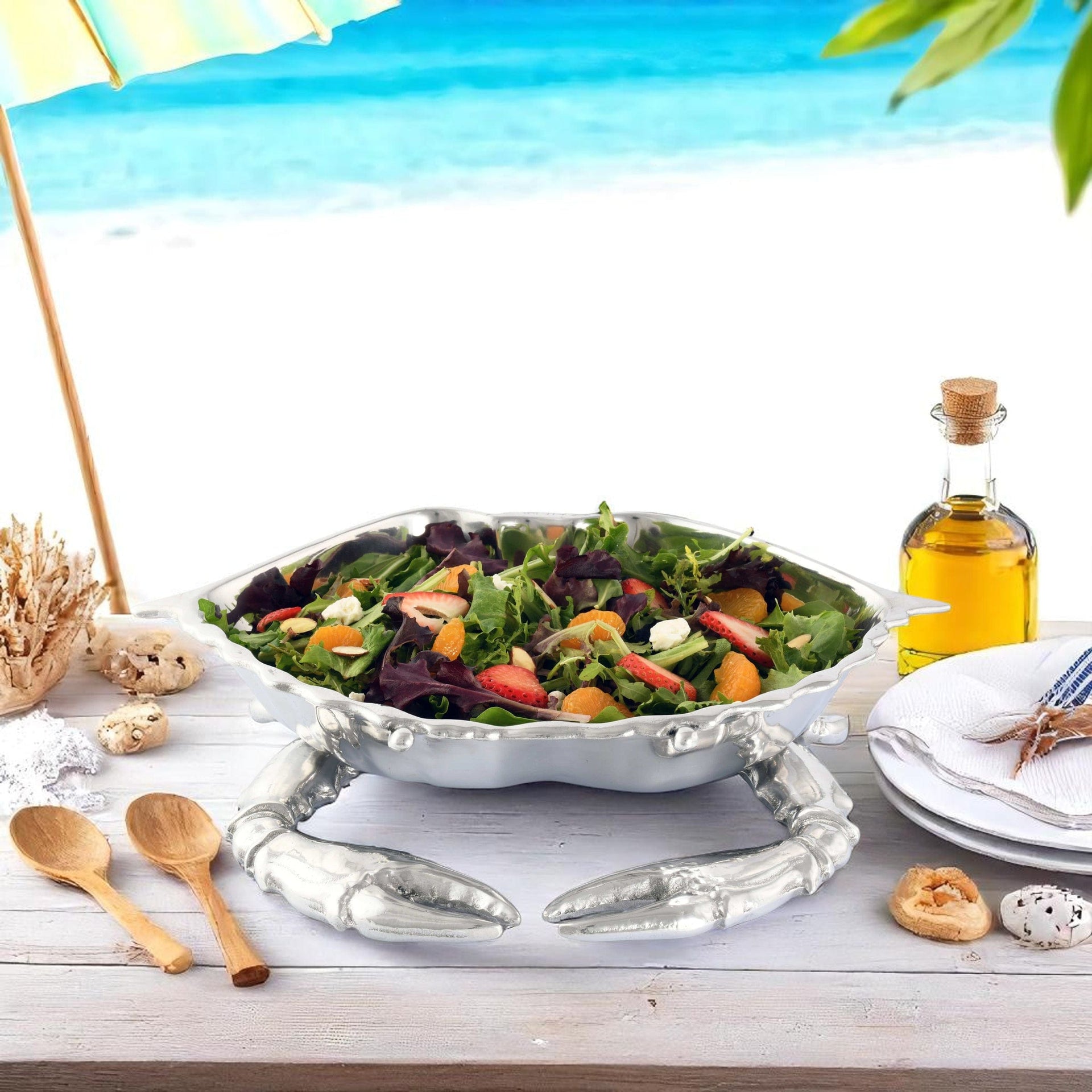 Crab Salad Bowl Arthur Court Designs