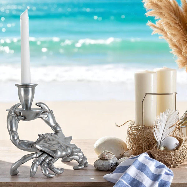Crab Taper Candle Holders