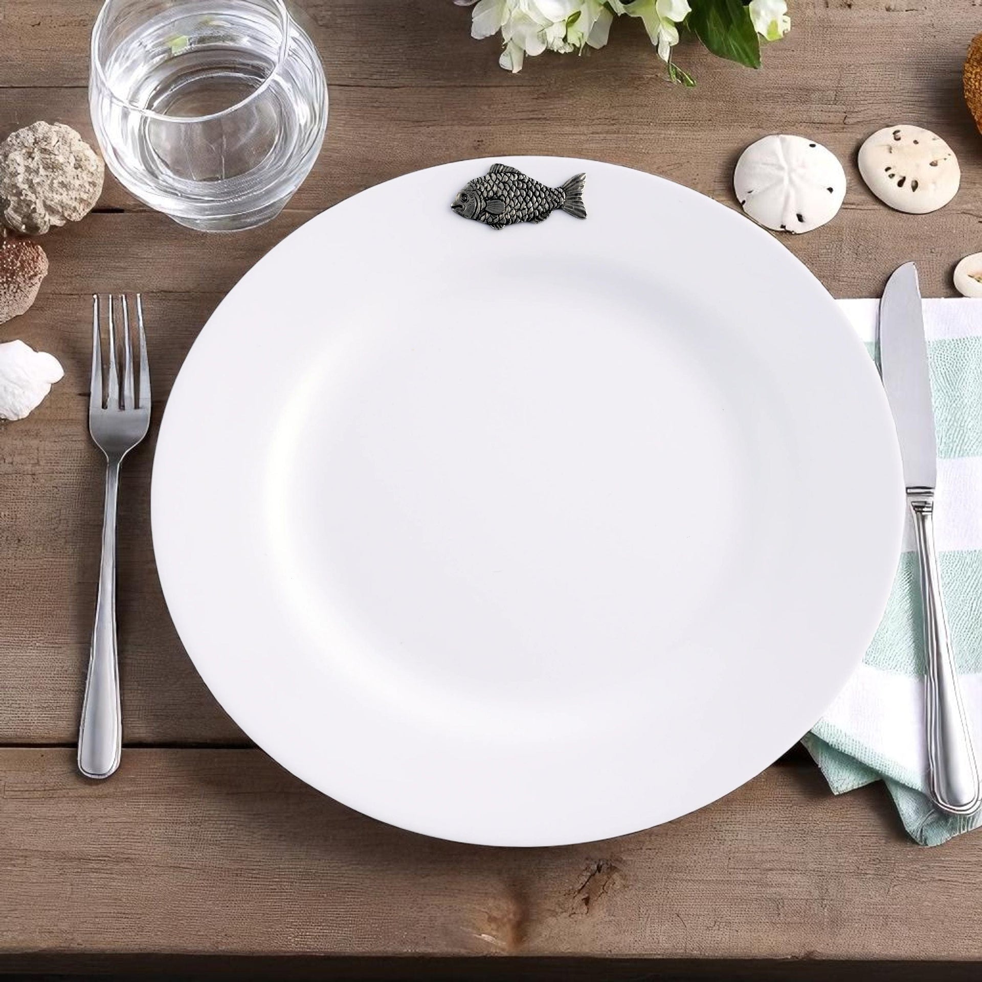 Fish Melamine Lunch Plates - Set of 4 Arthur Court Designs