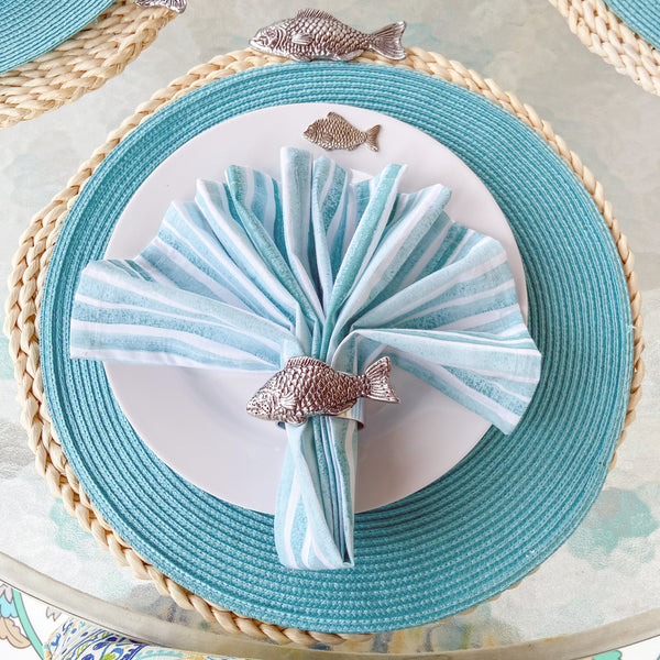 Fish Napkin Rings - set of 4 Arthur Court Designs
