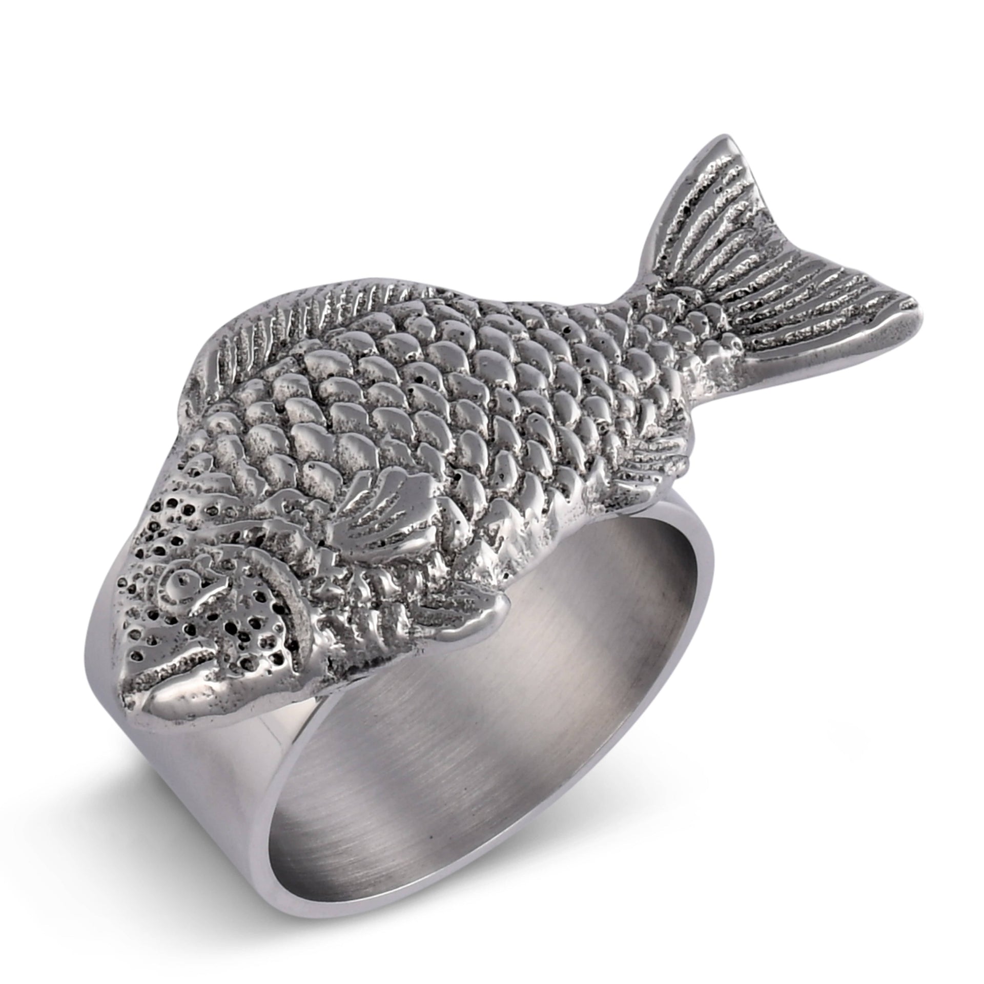 Fish Napkin Rings - set of 4 Arthur Court Designs