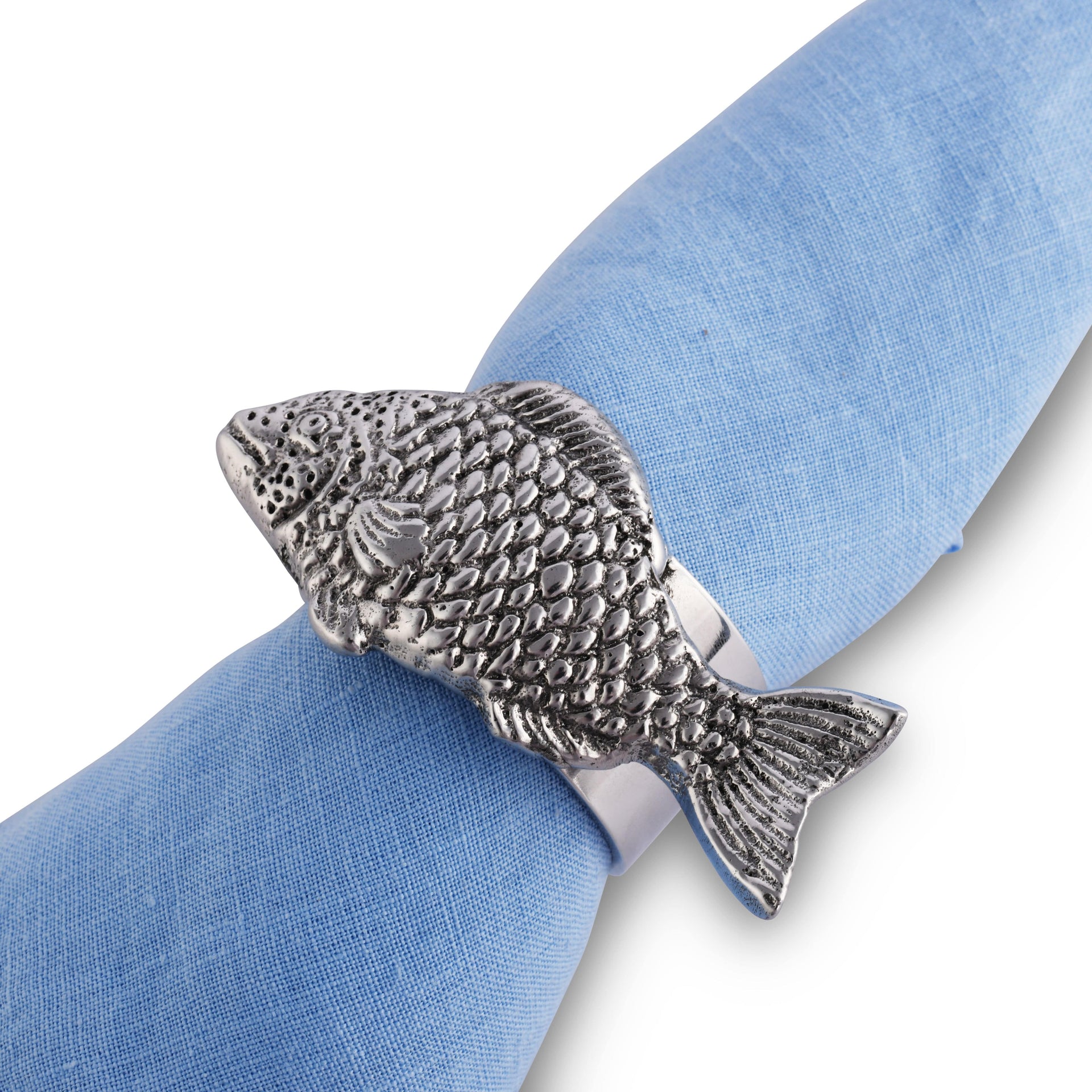 Fish Napkin Rings - set of 4 Arthur Court Designs