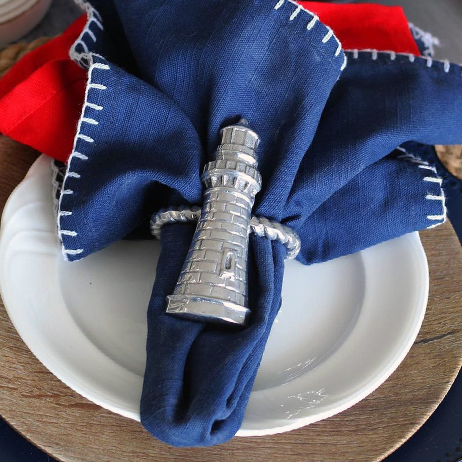 Lighthouse Napkin Rings Arthur Court Designs