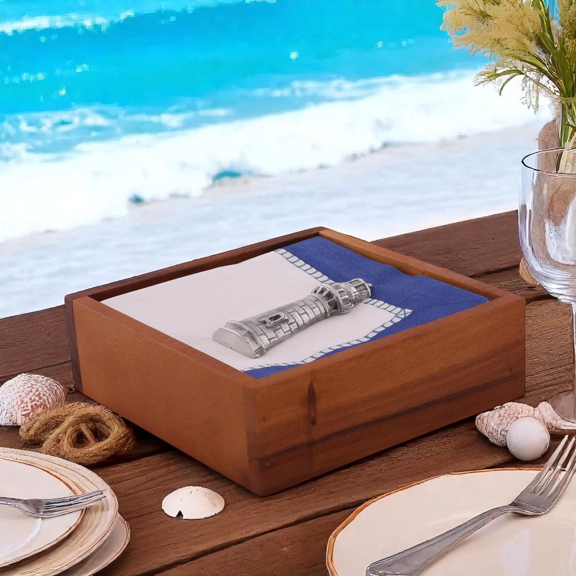 Lighthouse Napkin Weight Arthur Court Designs