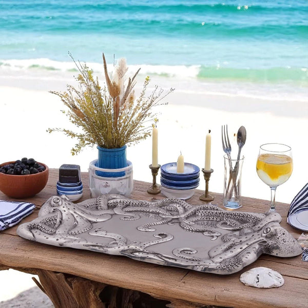 Octopus Centerpiece Tray Arthur Court Designs