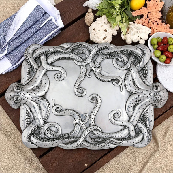 Octopus Centerpiece Tray Arthur Court Designs