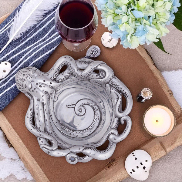 Octopus Wine Coaster Arthur Court Designs