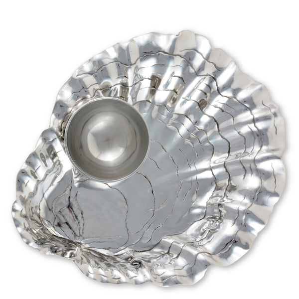 Oyster W/Pearl Chip & Dip