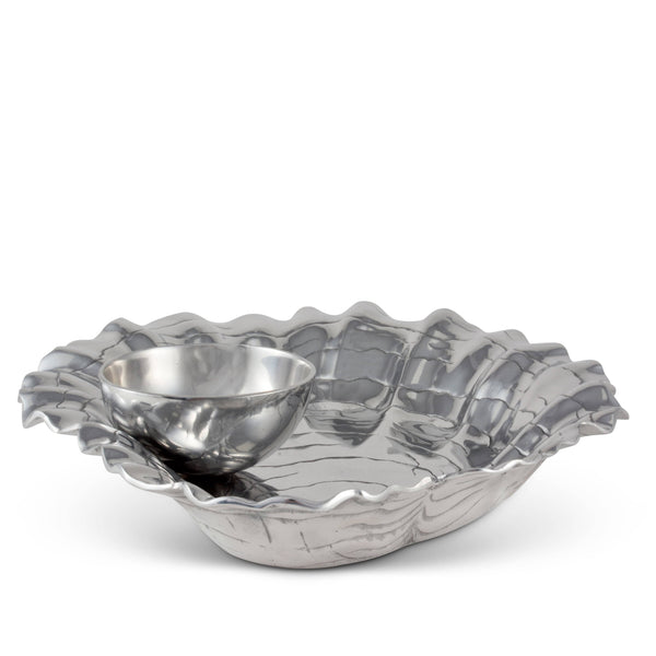 Oyster W/Pearl Chip & Dip