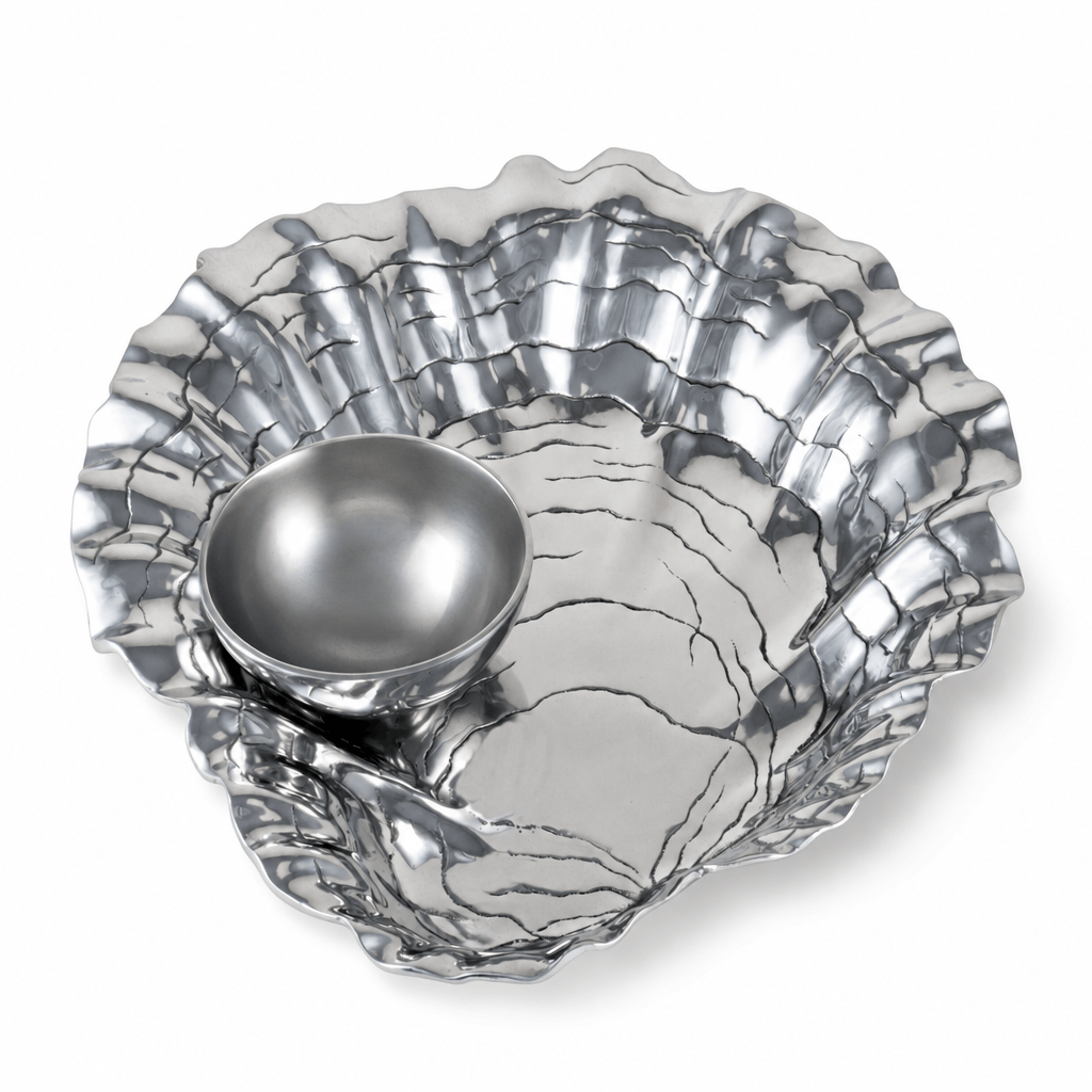 Oyster W/Pearl Chip & Dip