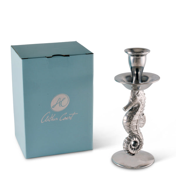 Sea Horse Candle Holder Arthur Court Designs