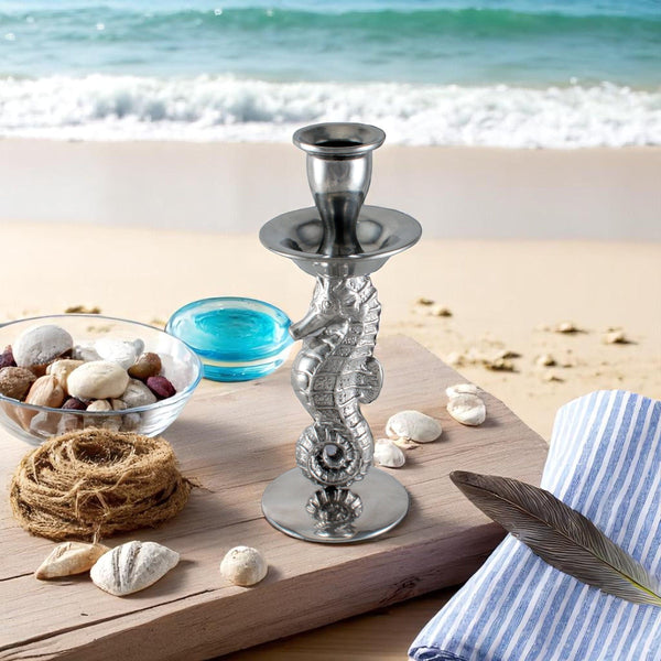 Sea Horse Candle Holder Arthur Court Designs
