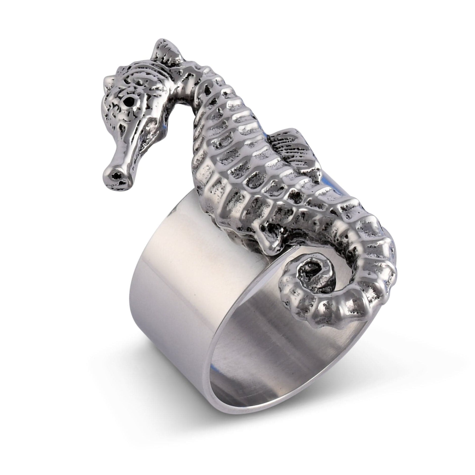 Sea Horse Napkin Rings - Set of 4 by Arthur Court Designs