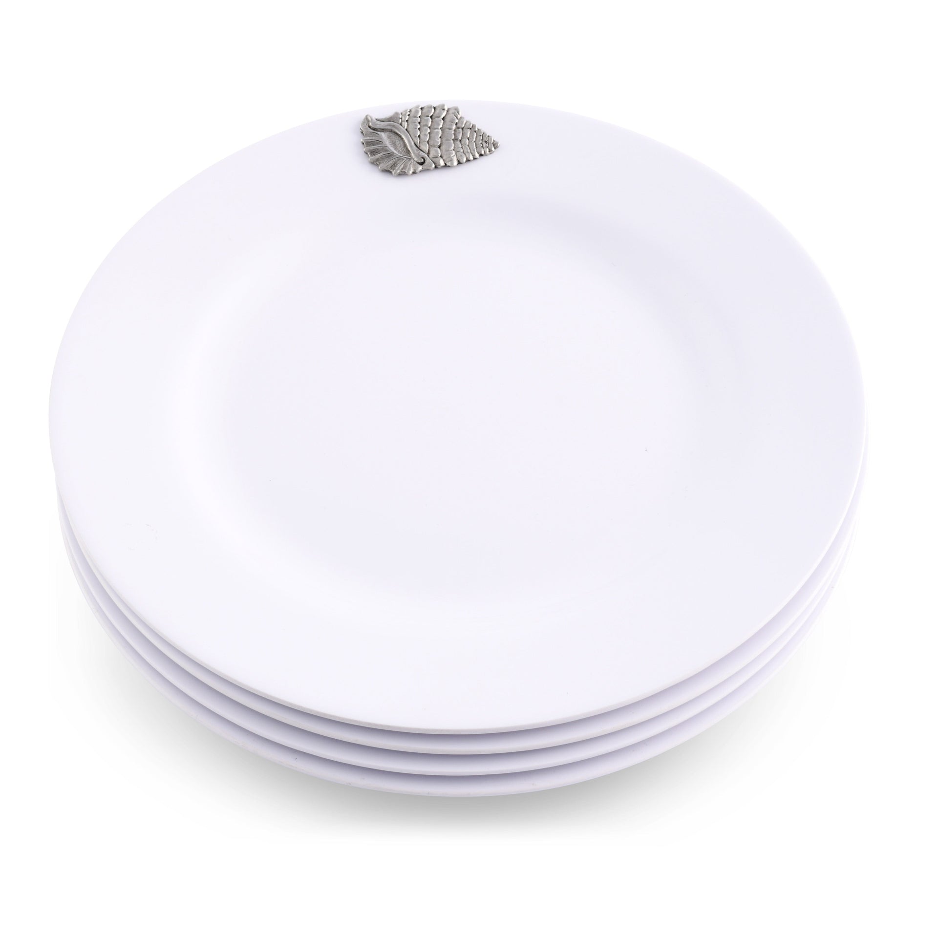 Sea Shell Melamine Lunch Plates - Set of 4 Arthur Court Designs