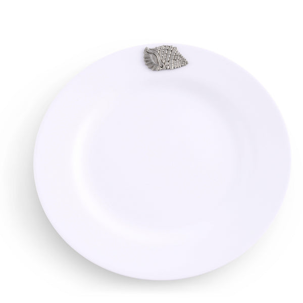 Sea Shell Melamine Lunch Plates - Set of 4