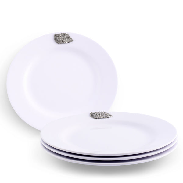 Sea Shell Melamine Lunch Plates - Set of 4 Arthur Court Designs
