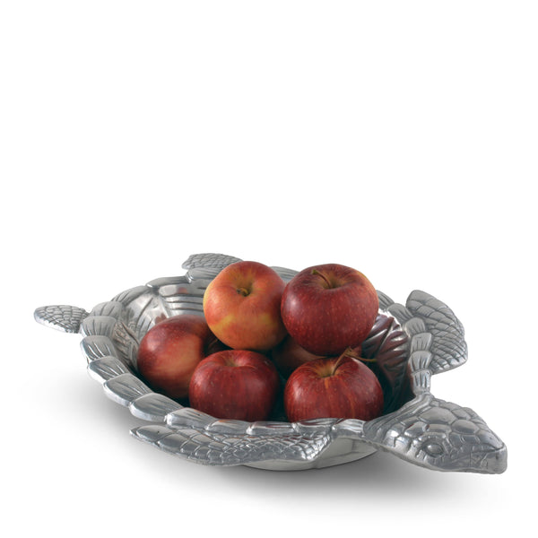 Sea Turtle Oval Bowl Arthur Court Designs