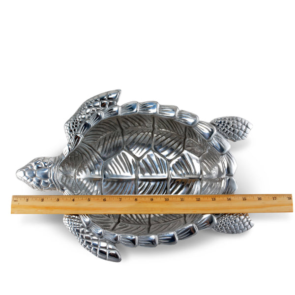 Sea Turtle Oval Bowl Arthur Court Designs