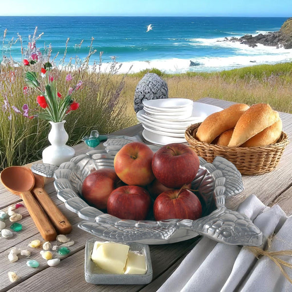 Sea Turtle Oval Bowl Arthur Court Designs