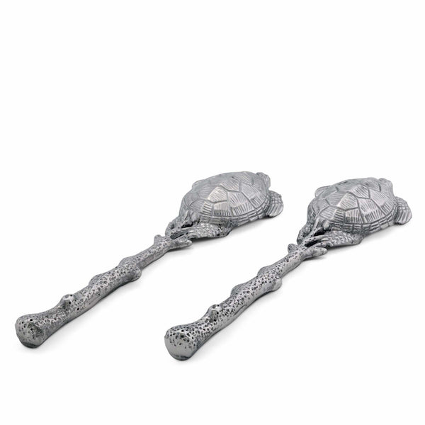 Sea Turtle Salad Servers Arthur Court Designs